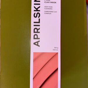 APRILSKIN CARROTENE PORE CLAY MASK 100g K-BEAUTY NIB